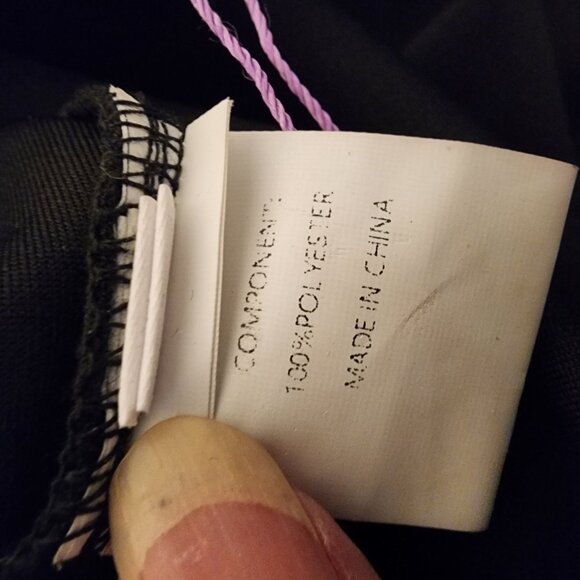 Nikki Lund Dida Funnel Neck Cocktail Dress NWT Black Med - Picture 10 of 12